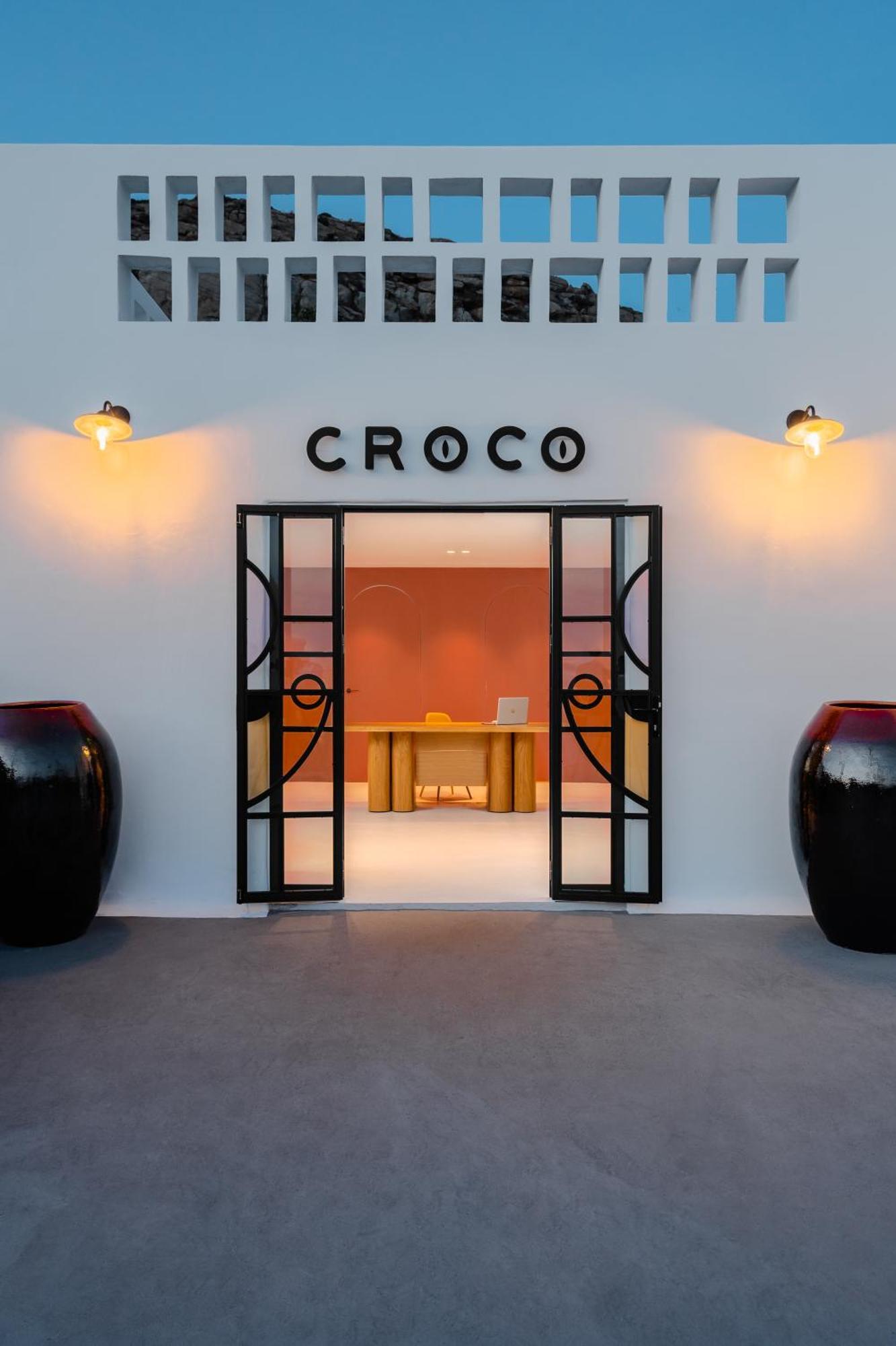 فندق Croco Mykonos تورلوس المظهر الخارجي الصورة